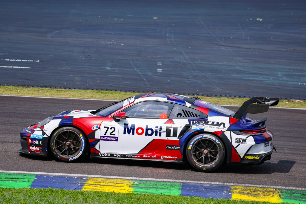 Antonella Bassani representa a Porsche Cup Brasil C6 Bank no shootout do Porsche Jr Programme